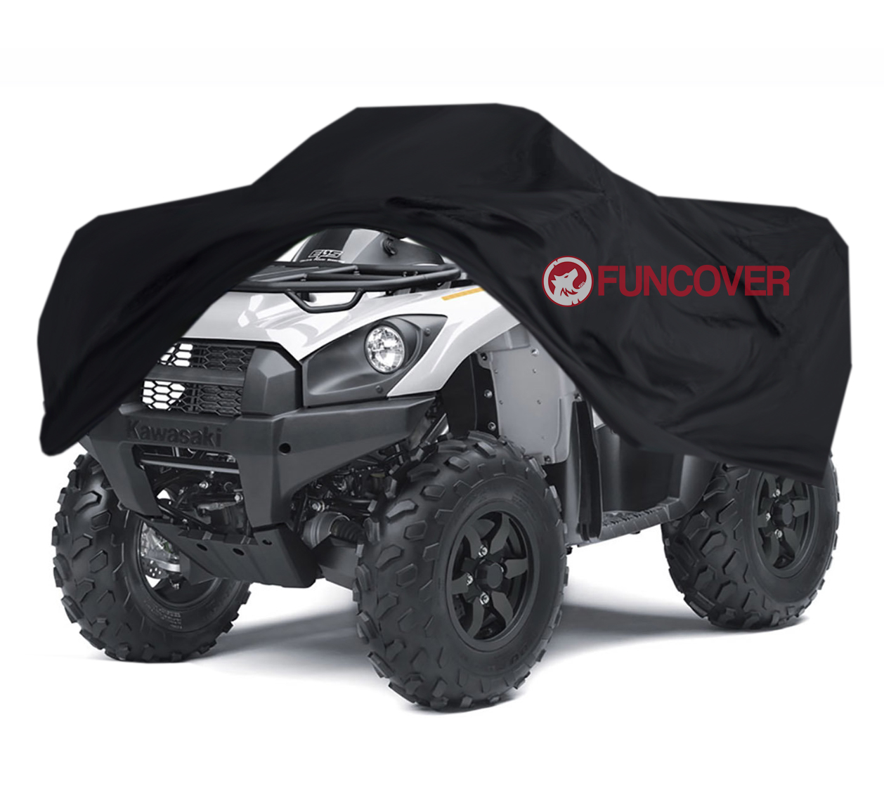 thumbnail interactive-video image 1 of Kawasaki Brute Force 650/750 4x4i Seat Cover - Black W/ Fluorescent Green Ribs 1 of 3